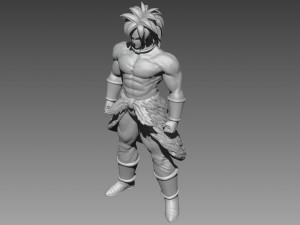 Broly dg super 3Dモデル