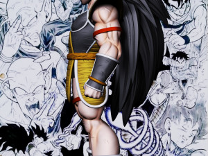 Raditz 3D Model