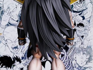 Raditz 3D Model