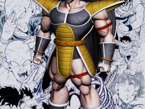 Raditz 3D Model