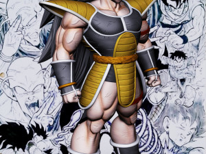 Raditz 3D Model