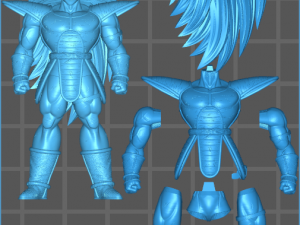 Raditz 3D Model