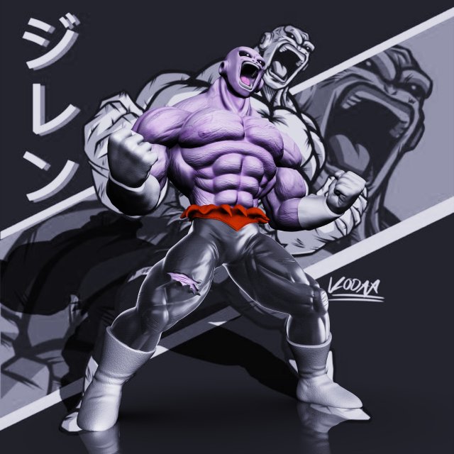 JIREN 3D 모델 .c4d .max .obj .3ds .fbx .stl .blend