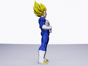 VEGETA SS Model 3D