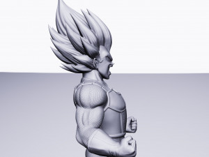 VEGETA SS Model 3D