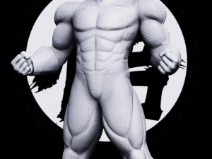GOKU SSJ 2 3D Модель