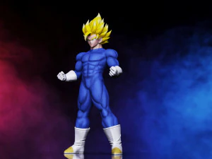 GOKU SSJ 2 3D Model