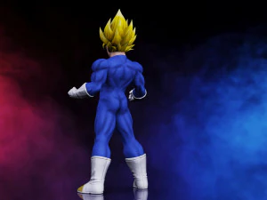 GOKU SSJ 2 3D Model