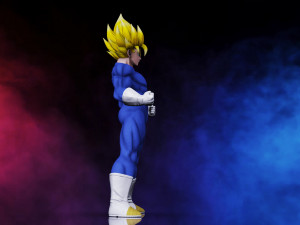 GOKU SSJ 2 3D Модель