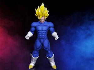 GOKU SSJ 2 3D Model
