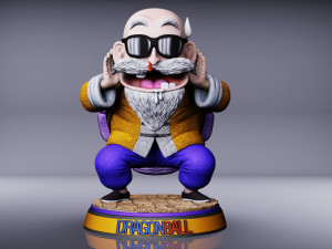 Master Roshi 3D Print Model