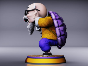 Master Roshi 3D Print Model