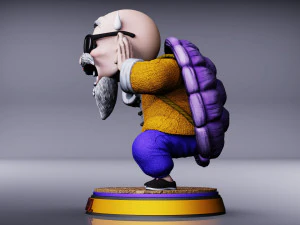 Master Roshi 3D Print Model