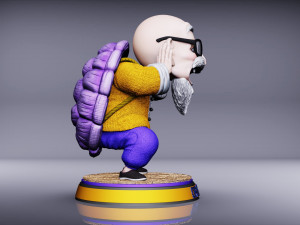 Master Roshi 3D Print Model