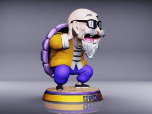 Master Roshi 3D Print Model