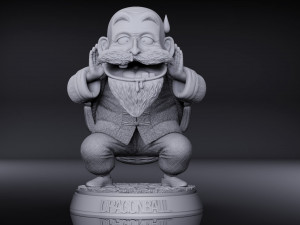 Master Roshi 3D Print Model