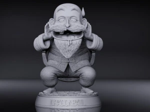 Master Roshi 3D Print Model