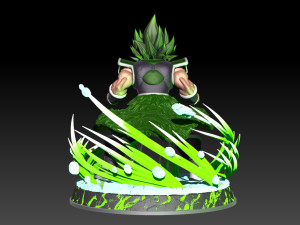 BROLY CRAZY DG SUPER 3D Print Model