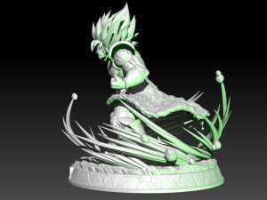 BROLY CRAZY DG SUPER 3D Print Model
