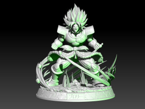 BROLY CRAZY DG SUPER 3D Print Model