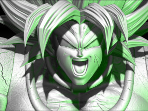 BROLY CRAZY DG SUPER 3D Print Model