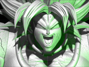 BROLY CRAZY DG SUPER 3D Print Model