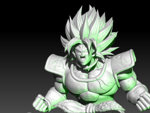 BROLY CRAZY DG SUPER 3D Print Model