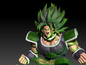 BROLY CRAZY DG SUPER 3D Print Model