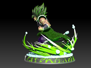 BROLY CRAZY DG SUPER 3D Print Model