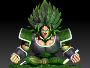 BROLY CRAZY DG SUPER 3D Print Model