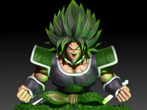 BROLY CRAZY DG SUPER 3D Print Model