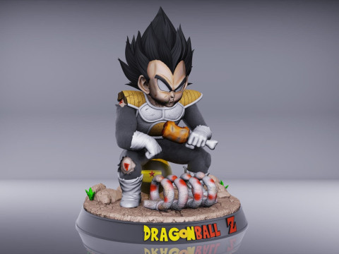 Vegeta Namek 3D Принт Модель
