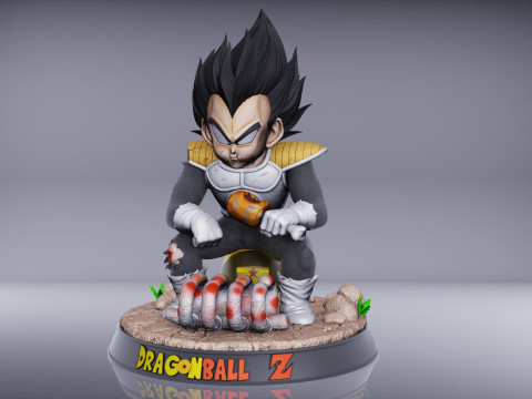 Vegeta Namek 3D Принт Модель