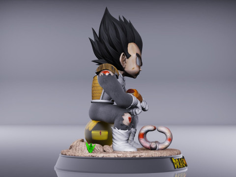 Vegeta Namek 3D Принт Модель