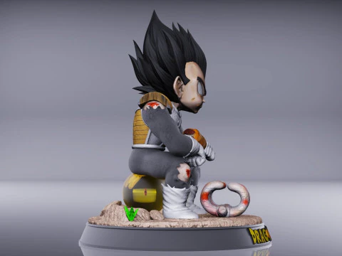 Vegeta Namek 3D Print Model