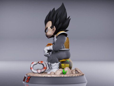 Vegeta Namek 3D Принт Модель