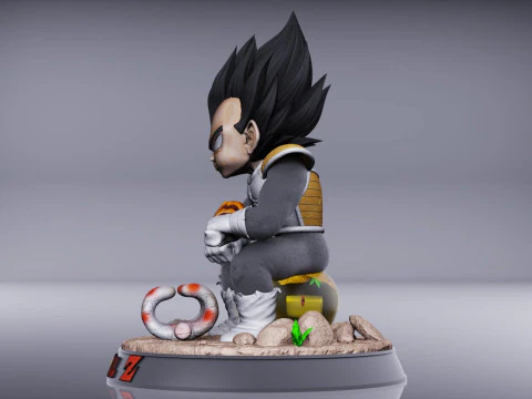 Vegeta Namek 3D Print Model