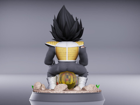Vegeta Namek 3D Принт Модель