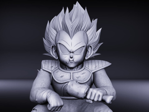 Vegeta Namek 3D Принт Модель