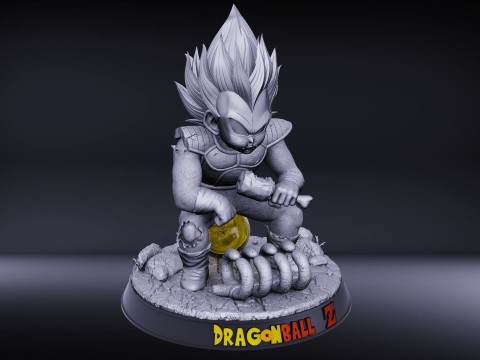Vegeta Namek 3D Принт Модель