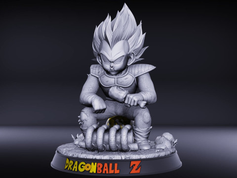 Vegeta Namek 3D Принт Модель