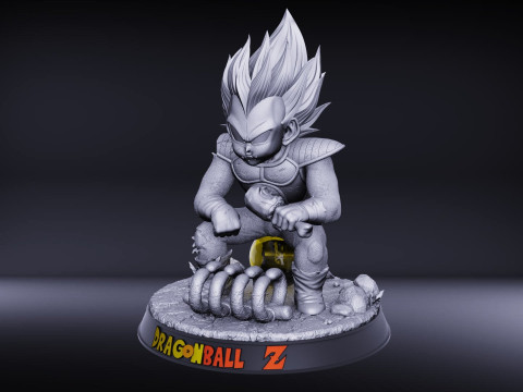 Vegeta Namek 3D Принт Модель