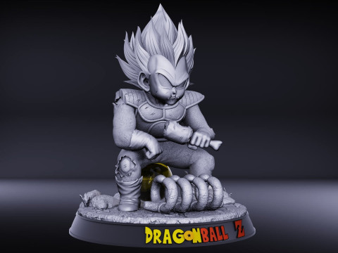 Vegeta Namek 3D Принт Модель