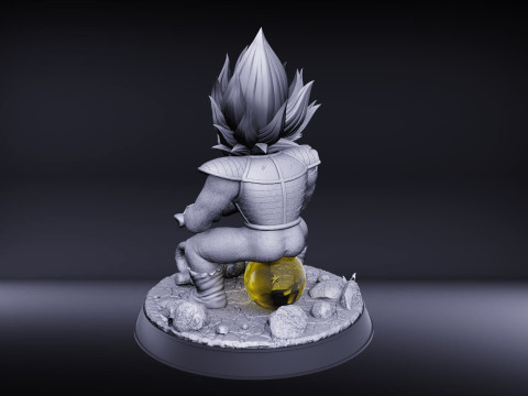 Vegeta Namek 3D Принт Модель