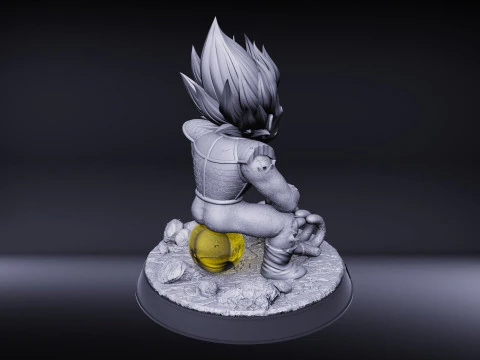 Vegeta Namek 3D Print Model