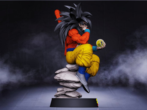 Goku ssj4 3Dモデル