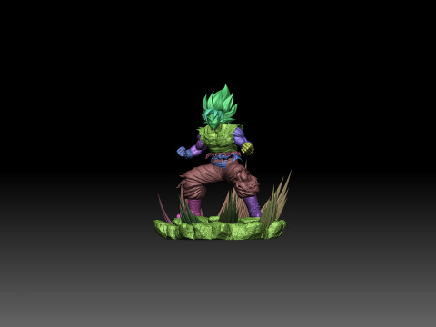 GOKU SSJ1 NAMEK SAGA 3D Принт Модель