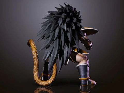 Raditz 3D Model