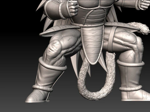 Raditz 3D Model