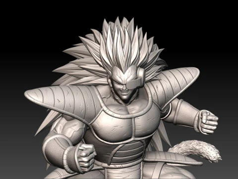 Raditz 3D Model